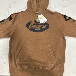 100% Authentic Salute to Service NY JETS hoodie size XL